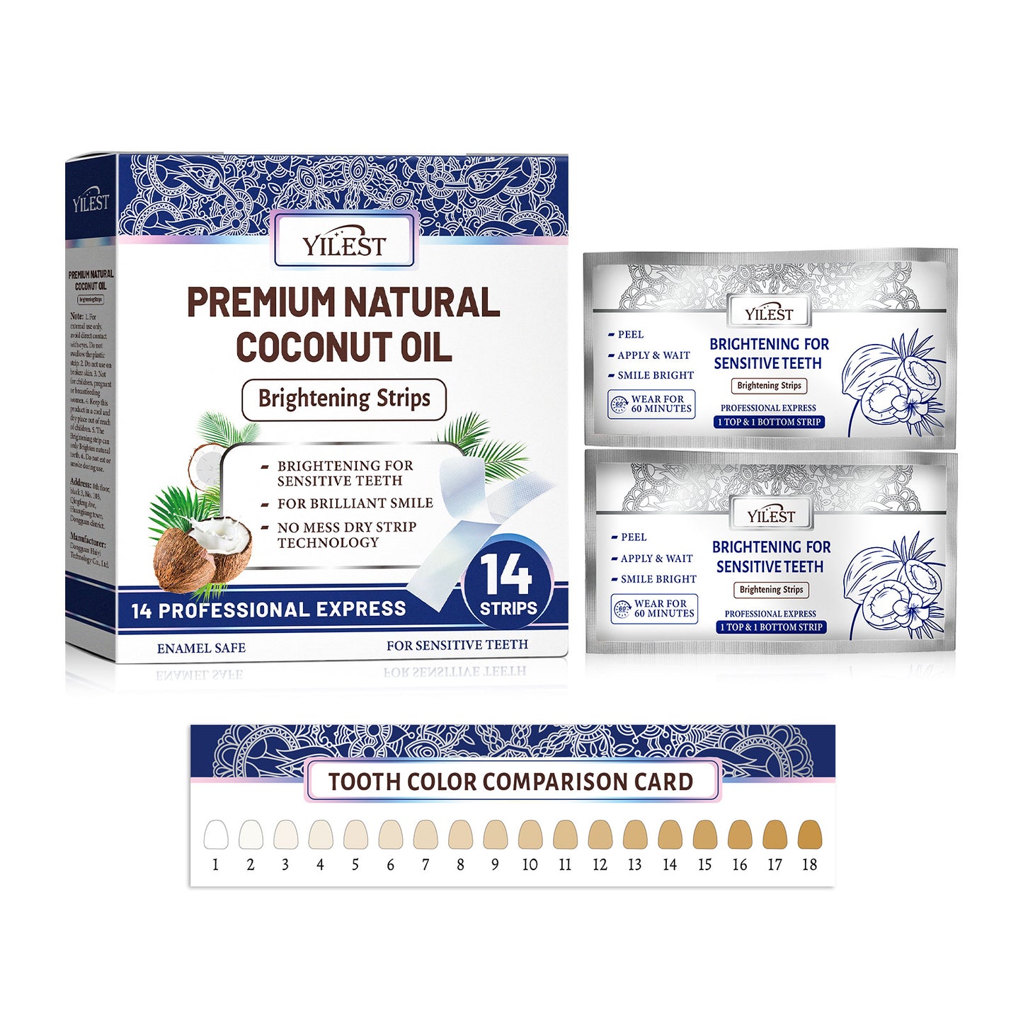 Coconut Whitening Tooth Patch